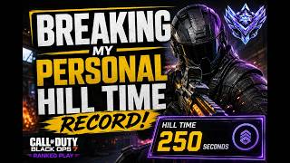 Breaking My Personal Hill Time Record in This Black Ops 7 Ranked Match