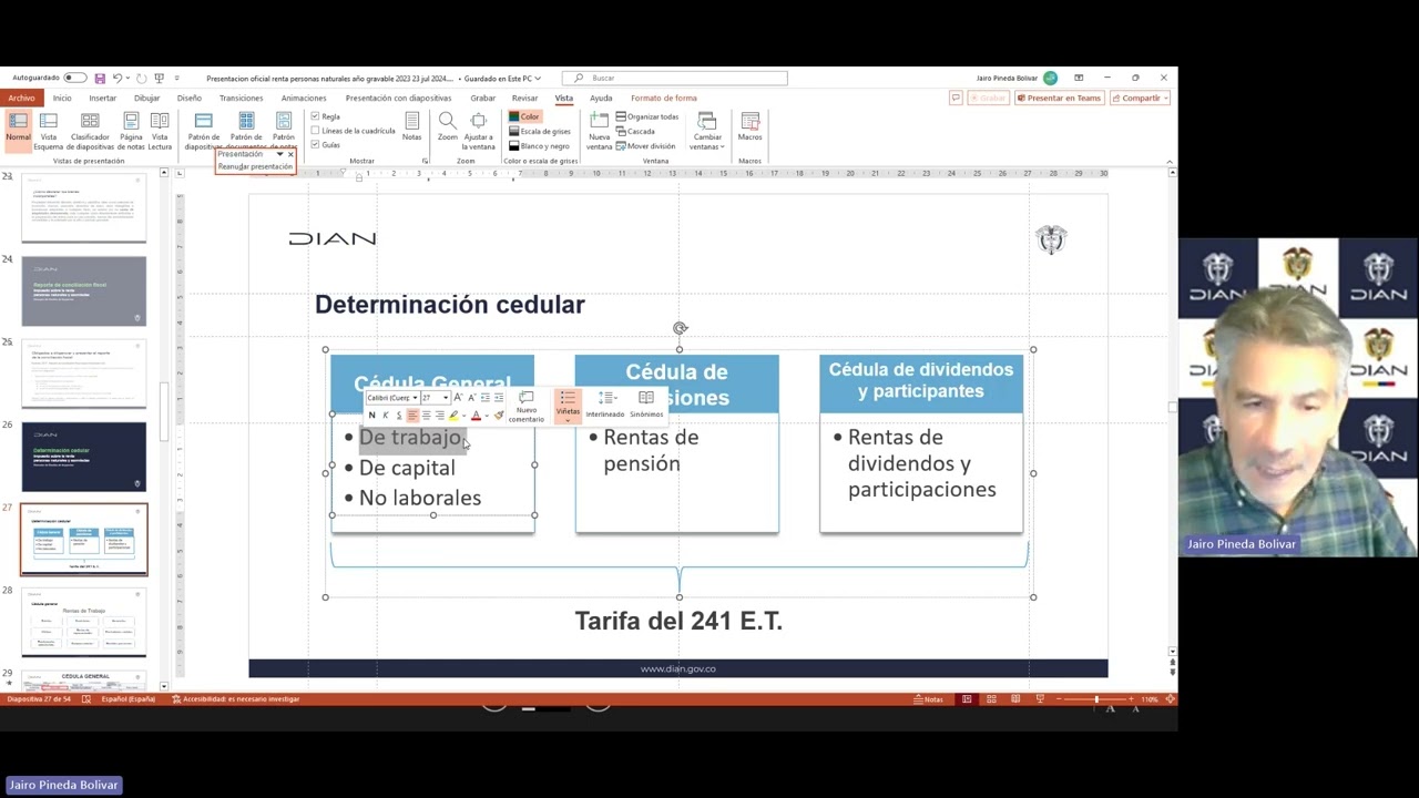 Capacitación declaración de renta personas naturales 2023 - 2/2