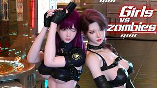 This New Tower Defense Game With Cute Girls vs. Zombies Was More Chaotic Than Expected【Girls vs Z... screenshot 2