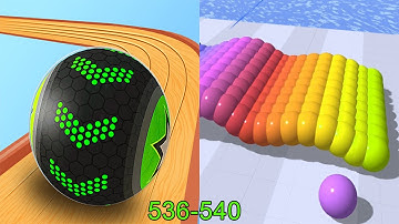 Going Balls VS Canvas Run Android iOS Gameplay (Level 536-540)