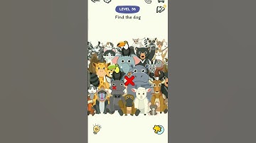 #Brain Tricks Game Level - 56 ( Find the dog !!!) #brain #braintricks #games #mindgames ❤️❤️❤️❤️