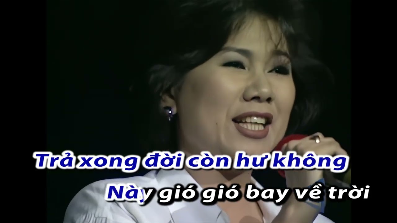 KARAOKE - Trả Nợ Tình Xa (Thu Hà)