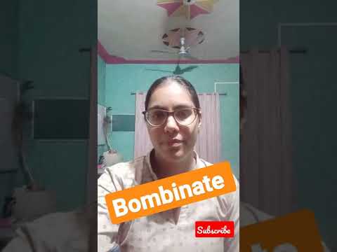bombinate word of