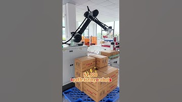 Industrial robot #industrial #machine #factory #collaboration #automachine #robot #palletizing