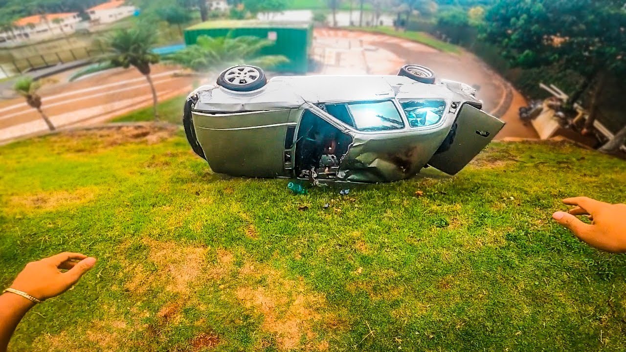 CAPOTEI O CHEVETE DO LEO DENOVO