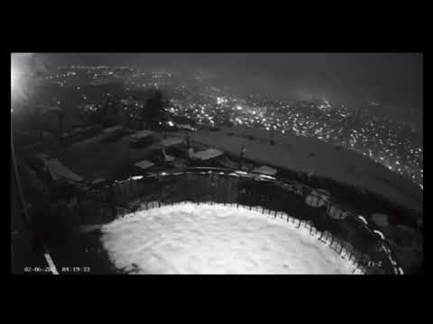 Kahramanmaraş teras kafe kameralarından deprem anı görüntüsü