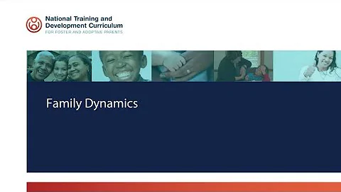 NTDC Right-Time Training - Family Dynamics (audio description)