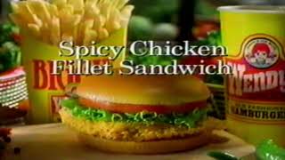 Retro Wendys Y Chicken Sandwich Commercial 1993 Dave Thomas