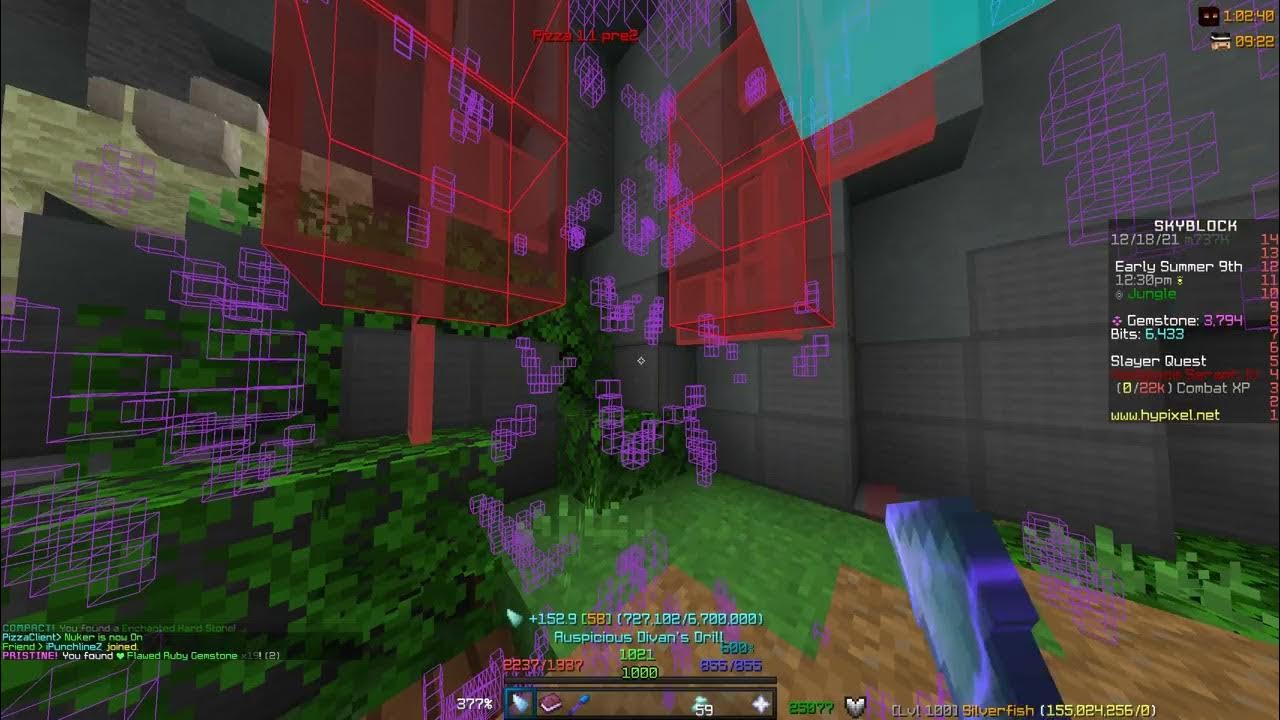 gemstone nuker hypixel skyblock YouTube