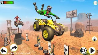 دراجة رباعية بيتشي باجي المستحيلة سباق #2 - العاب دراجات نارية سباق - ATV Quad Bike Stunts Racing screenshot 5