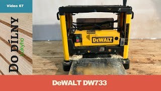 DeWALT DW733 / tloušťkovací frézka / protahovačka