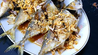 ปลาทูทอดเคลือบซอสน้ำปลา ทำง่าย อร่อยแน่ กินเพลิน หอมมากมาย
