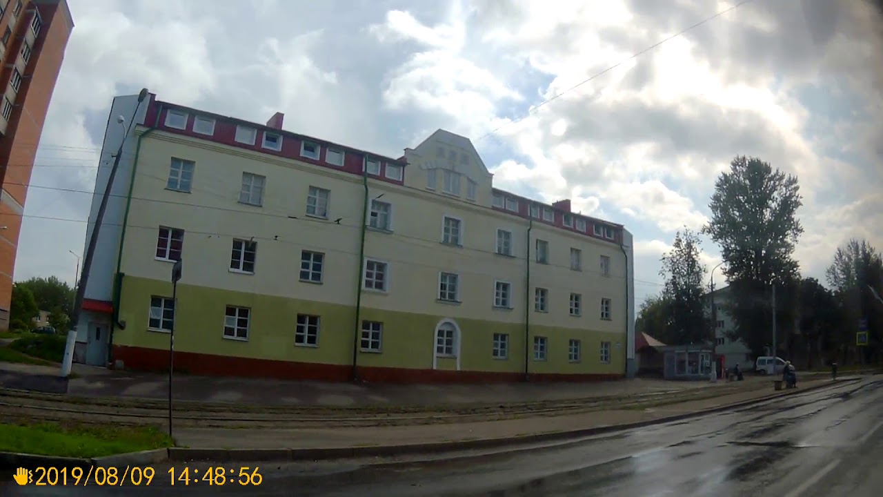 Витебск.Поездка на автобусе №29 Керамзитовый завод - микрорайон ...