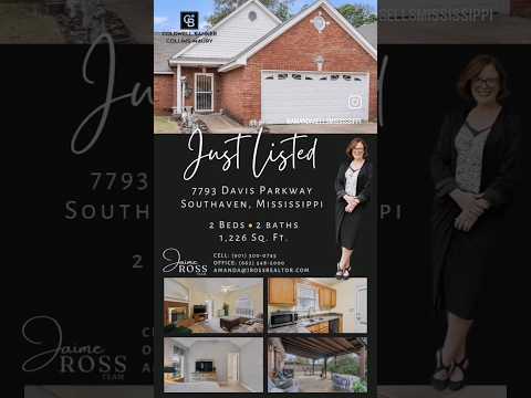 7793 Davis Pkwy, Southaven, MS home video tour