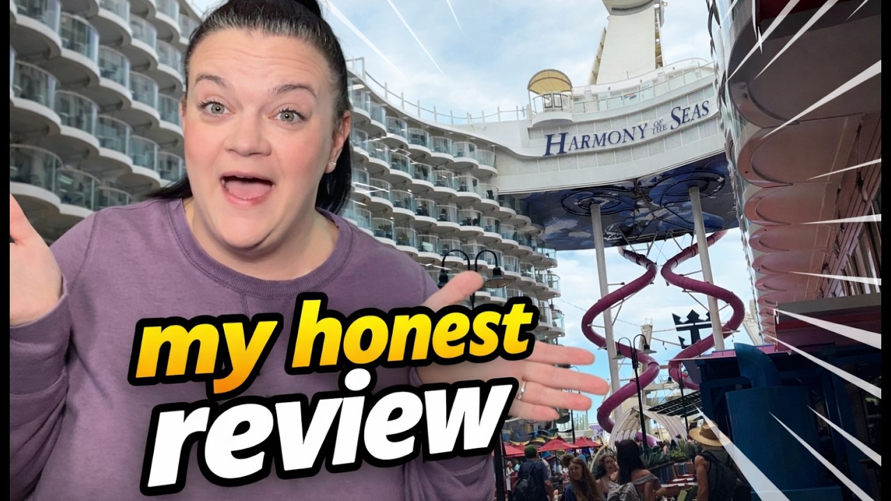 My Honest Review of Harmony of the Seas & MERCH HAUL!