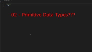 02 - Learn C++ - Primitive Data Types
