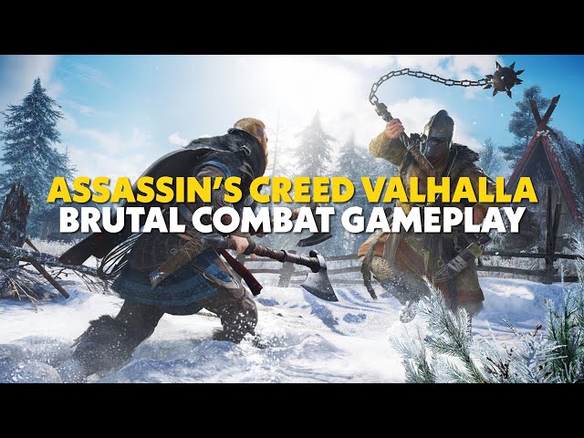 Assassin's Creed Valhalla Gameplay From Developers, Stealth & Combat (AC Valhalla  gameplay) 