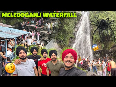 MCLEODGANJ SMALLEST TREK 😍 DHARAMKOT TO BHAGSU WATERFALL  thumbnail