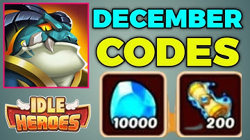 IDLE HEROES REDEEM CODES DECEMBER 2022 - IDLE HEROES CODES 2022 | EXCHANGE CODES CD KEY IDLE HEROES