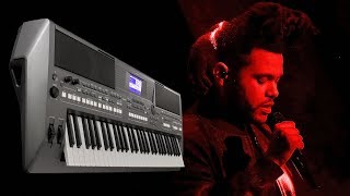 Starboy The Weeknd  Ft  Daft Punk  Yamaha Psr S670 Korg X50 Cover