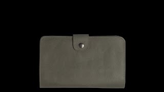 Leather phone wallet Zaza