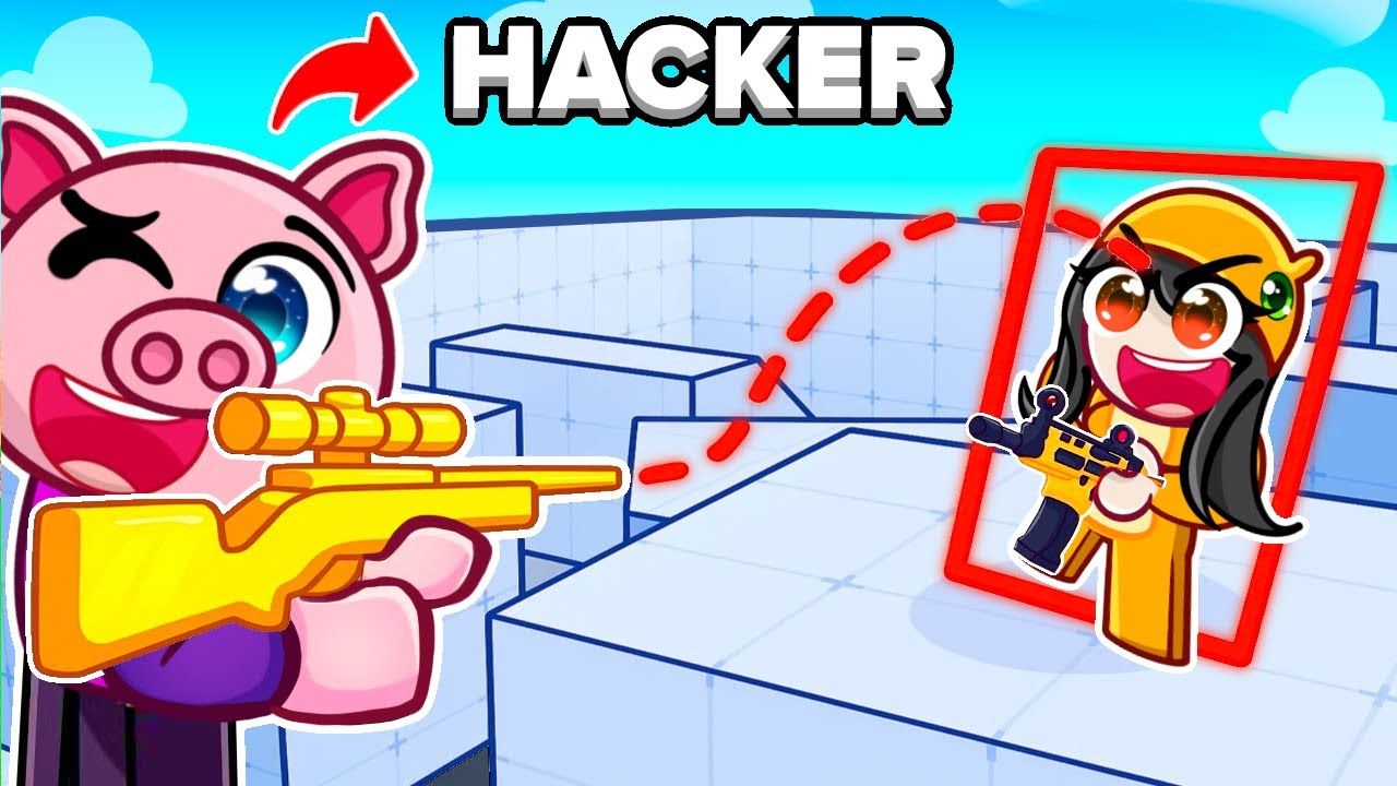 Stáhnul jsem HACKY abych ZNIČIL MOJE KAMARÁDY v Robloxu! (Rivals)