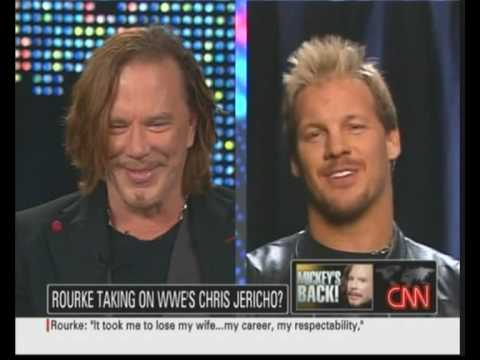 Chris Jericho And Mickey Rourke On Larry King