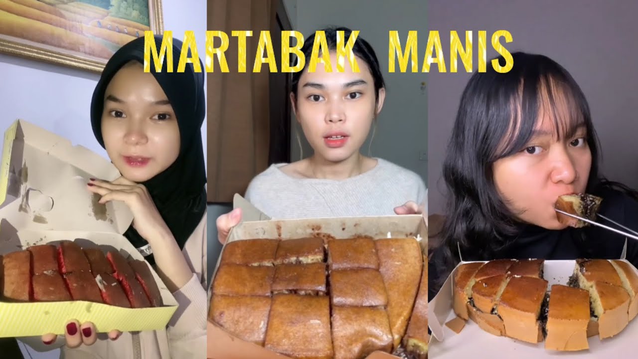 KOMPILASI ASMR MARTABAK MANIS🤤😋🤩