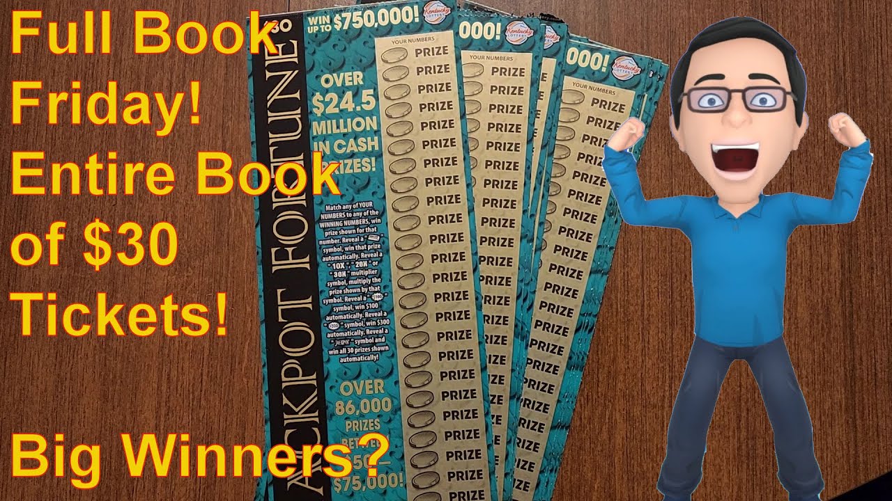 Finding Winners on an Entire Book of 30 Jackpot Fortune Lottery