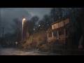 Isolated Hillside Home in the Rain | Gentle Rain and Distant Thunder for Deep Sleep