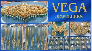 Vega jewellery Vaddanam, Tali Chains, ear rings, bridal collection etc Wastage from 04%