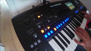 "laura" yamaha genos demo