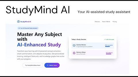 StudyMind AI: Full Walkthrough for Coursera & Deep Learning Notes