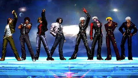 Kyo Kusanagi Team VS K Dash Team [KOF MUGEN]