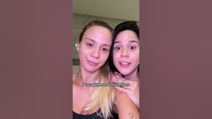 JESSI FAZ TREND COM SUA IRMÃ GÊMEA