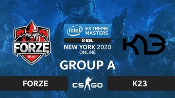 CS:GO - forZe vs. K23 [Inferno] Map 2 - IEM New York 2020 - Group A - CIS