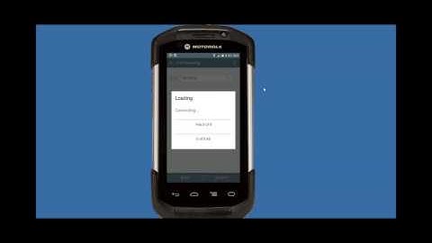 Sage 100 ScanForce Demo using an Omni Handheld