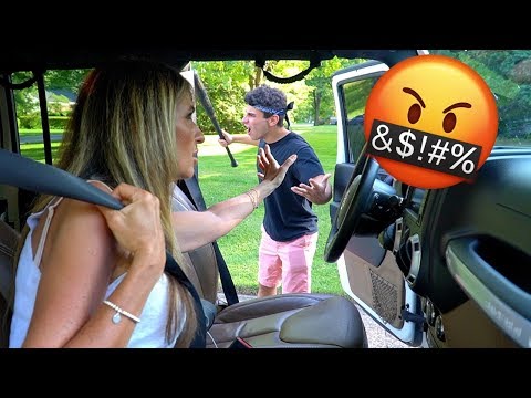 ROAD RAGE PRANK ON MOM!