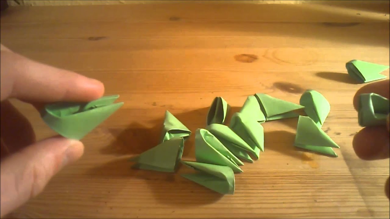 3D Origami für Anfänger Deutsch YouTube