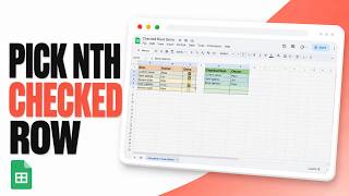 Google Sheets: How to Return the Second, Third, and Later Checked Rows