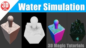 Blender 2.82 - Easy Water Simulation in EEVEE
