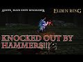 Elden Ring Alecto, Black Knife Ringleader Knocked Out by Giant Hammers!