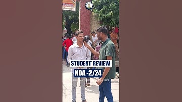 NDA exam review 2024 💯 || UPSC NDA EXAM students review 😲|| NDA EXAM students reaction ||1 SEPT