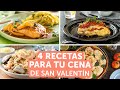 4 recetas para tu cena de San Valentín | Kiwilimón