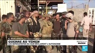 Guerre au Yémen : les séparatistes du sud déclarent l'autonomie