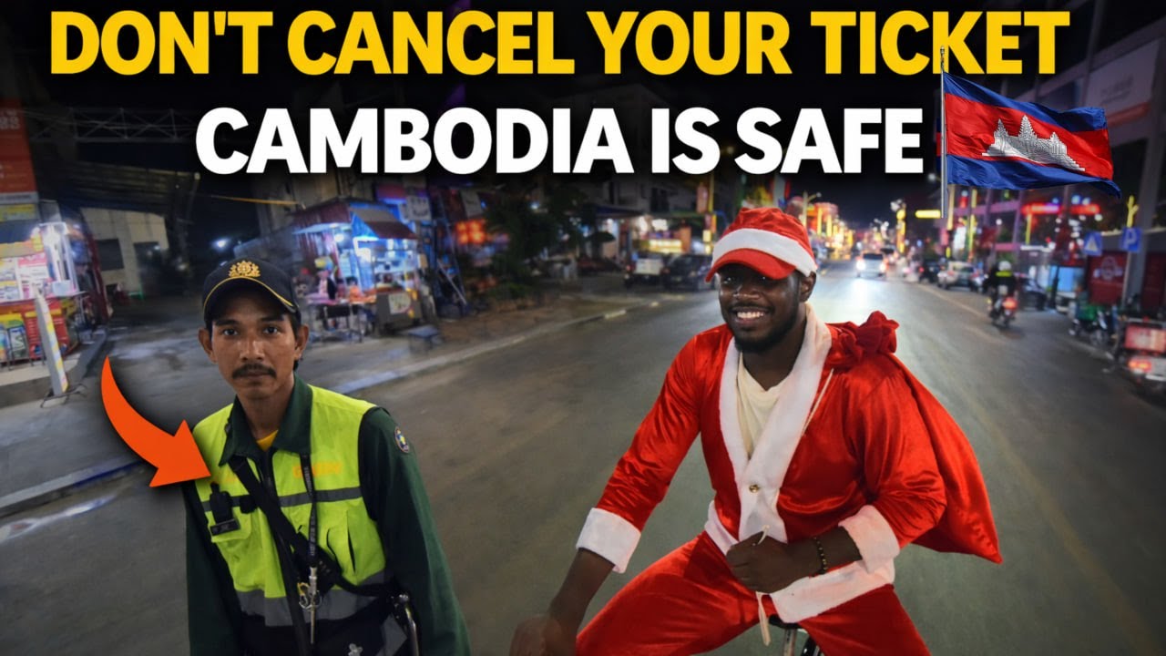 Туристы отменяют поездки в Камбоджу… Но вот как выглядит Сиемреап 🇰🇭