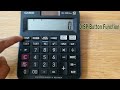 How To Use DISP Function On Calculator - Easy Trick