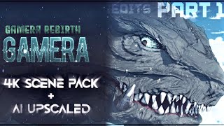Gamera 4K Scenes Pack Ai Upscaled Gamera Rebirth