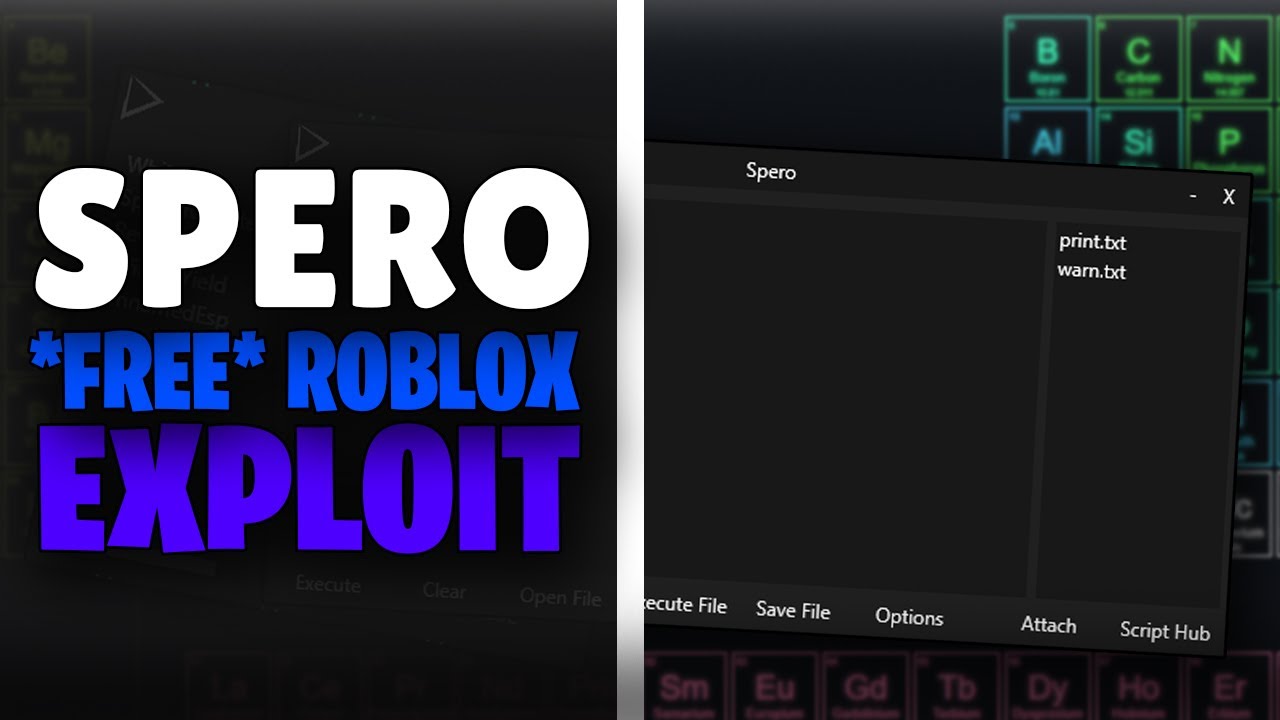 New Roblox Exploit Spero Level 6 Free Exploit Download Now For Free Youtube - скачать new roblox exploit spero execute any script