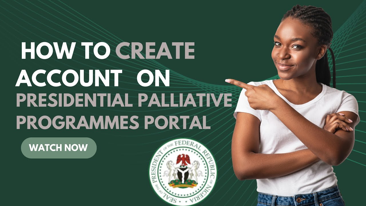 How to Create Account and Apply for Loan on Presidential Conditional Loan and Grant Scheme Portal